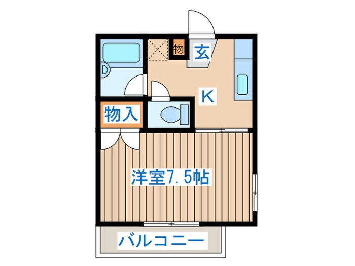 ハイツゆめ２１の物件間取画像