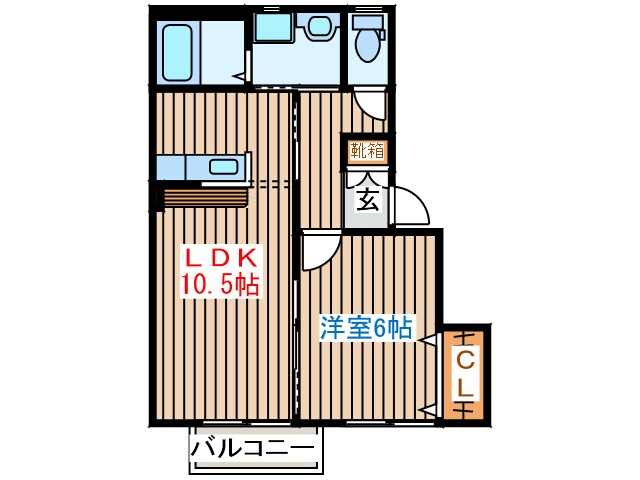 ホ－ムR．Y．A‐Ⅱの物件間取画像
