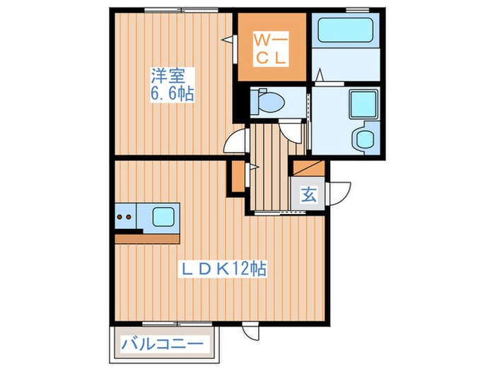 Fortress Keiの物件間取画像