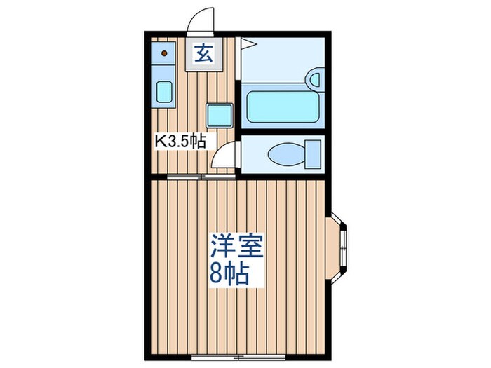 ステーシア宮城野の物件間取画像