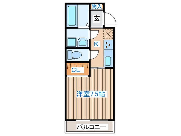 ﾌｧｲｿﾞﾆｱ向山EASTの物件間取画像