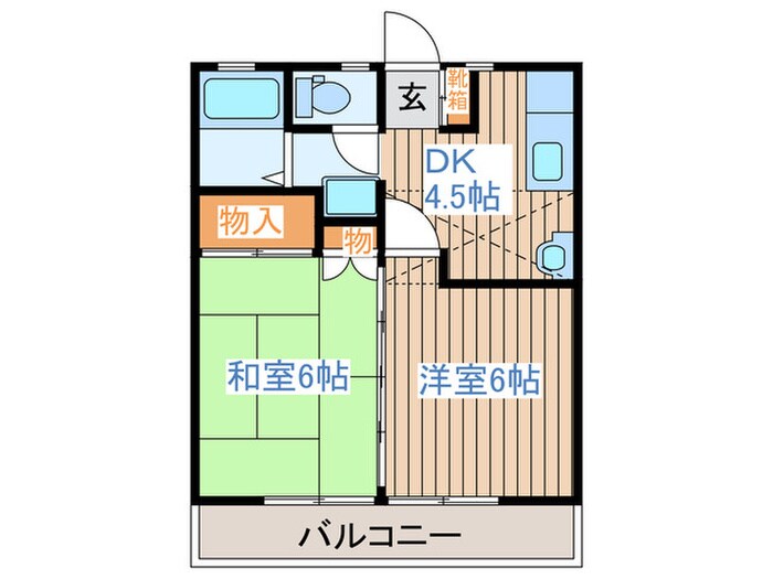 ロイヤルクレストMの物件間取画像