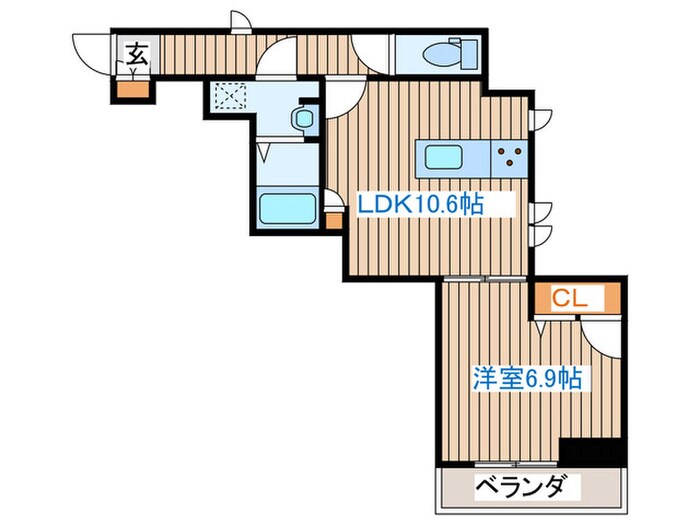 ザ・ガーデンコートハウス別館の物件間取画像