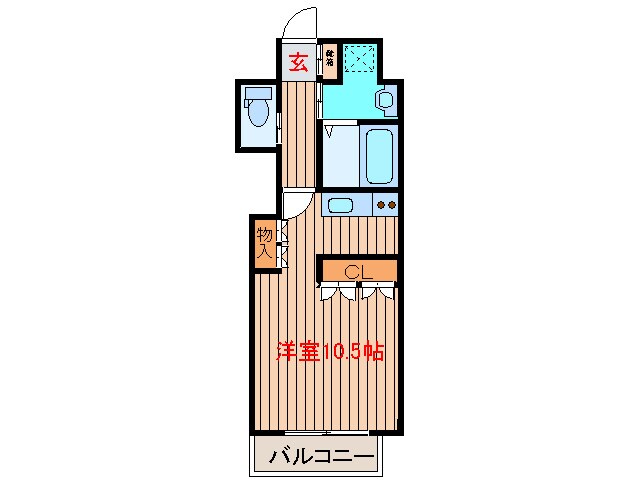 ＨＦ西公園レジデンスの物件間取画像