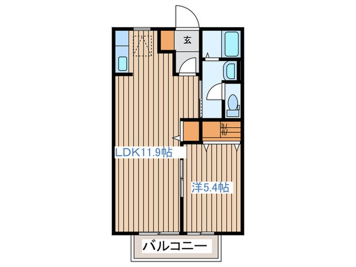 エル・シャンテSの物件間取画像
