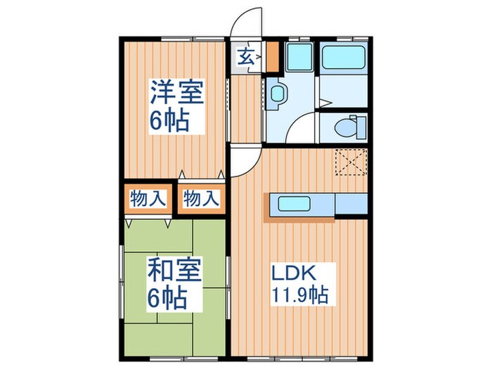 ドエルエムの物件間取画像