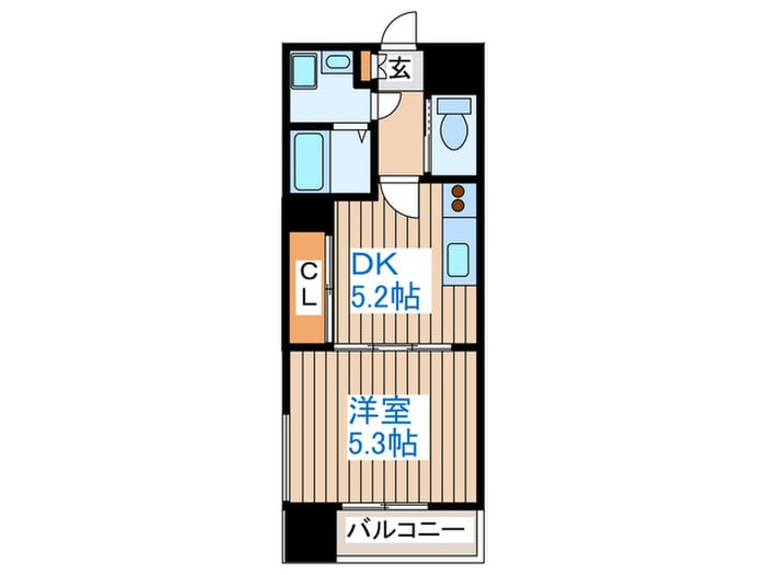 La　Douceur片平の物件間取画像