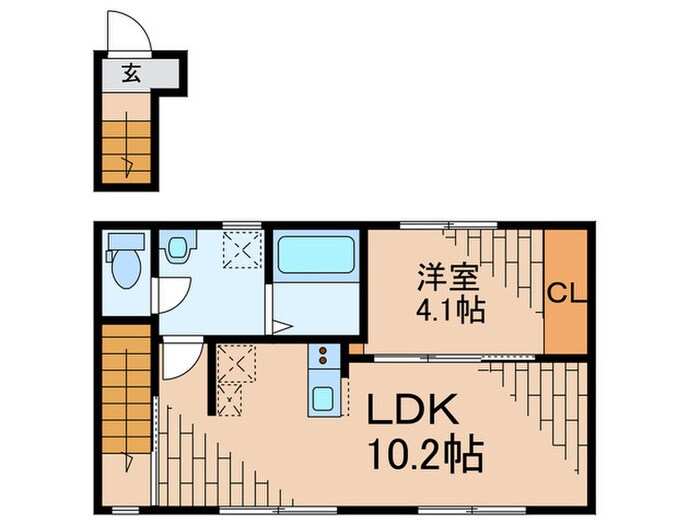 ｂａｎｃａ福室の物件間取画像