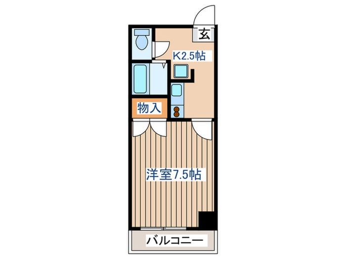 アトリエ818の物件間取画像