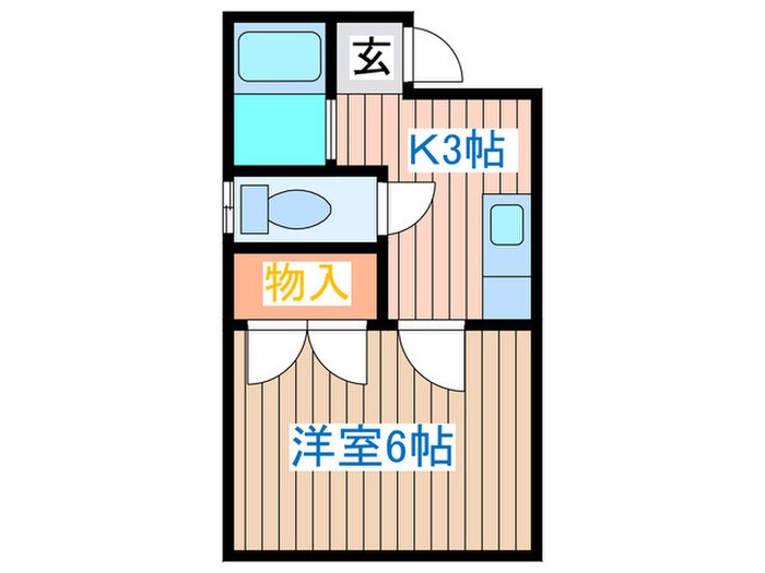 シャトルM－2の物件間取画像