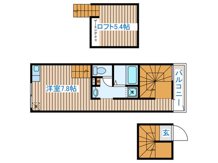 ｔａｎｏｓｈｉｍｅ荘の物件間取画像