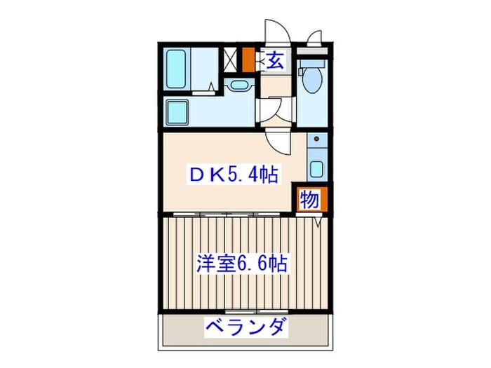 セロー明通館の物件間取画像