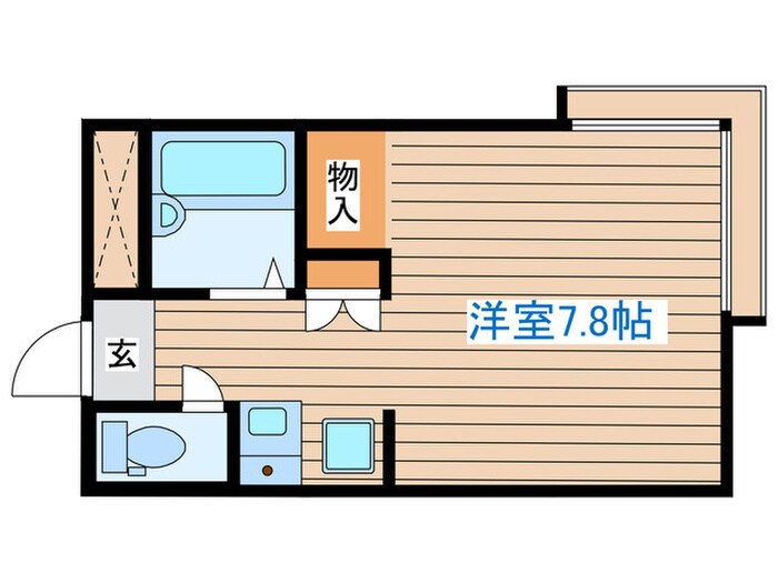 AIN　ATAGOBASHIの物件間取画像