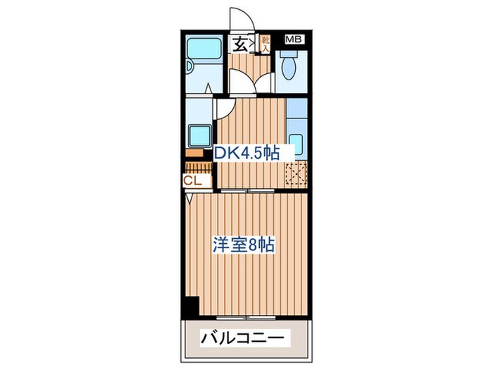 サンビレッジの物件間取画像