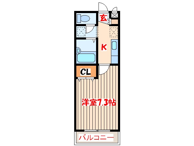 アルクラーラみずほ台の物件間取画像