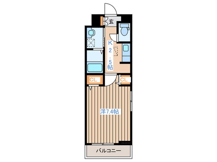 ナイスアーバンⅡの物件間取画像