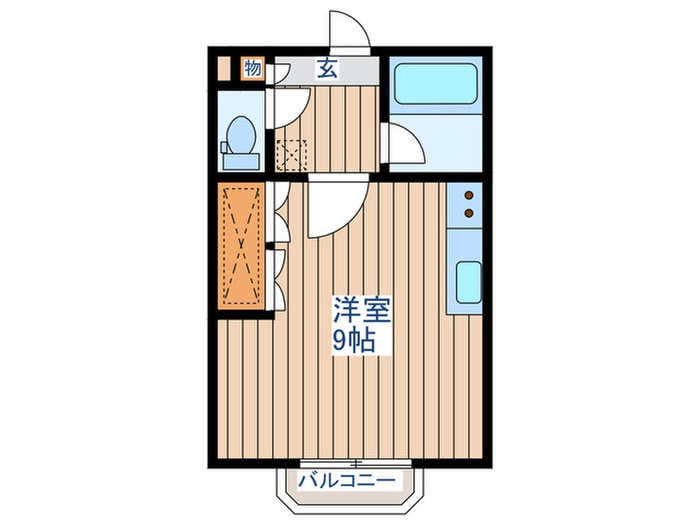 ロイヤルビレッジ西多賀の物件間取画像