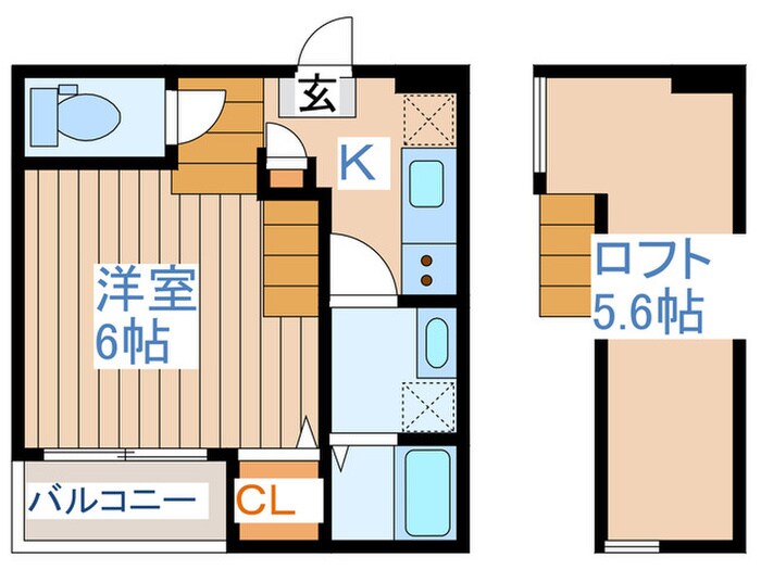 ハーモニーテラス三百人町Ⅲの物件間取画像