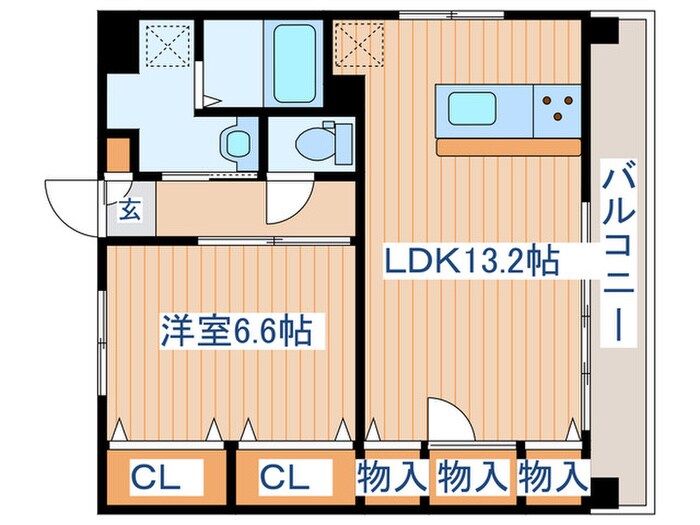 ロイヤル岩切Ⅶの物件間取画像