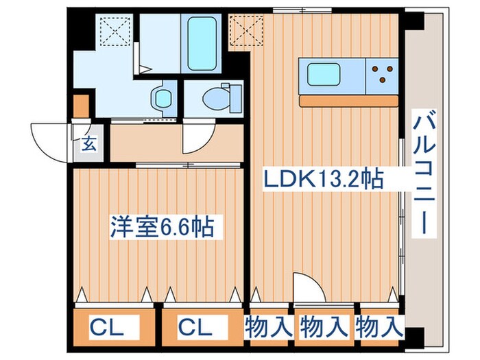 ロイヤル岩切Ⅶの物件間取画像