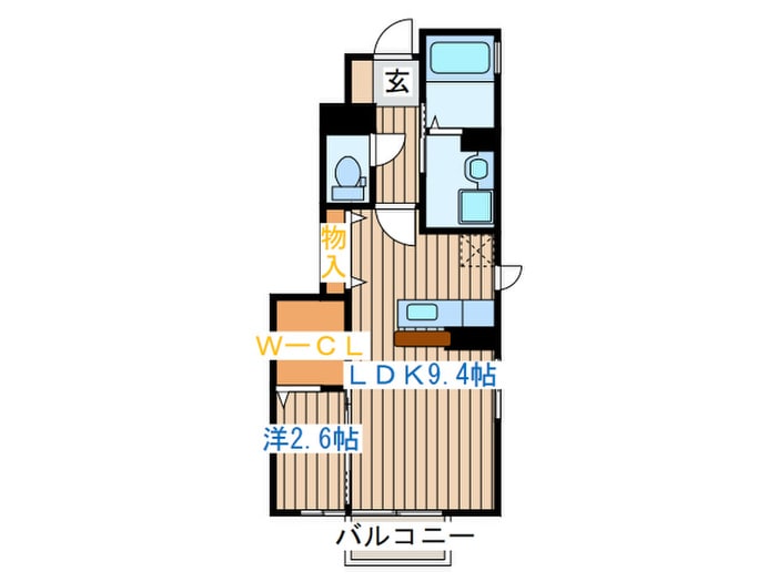 T-room Bの物件間取画像