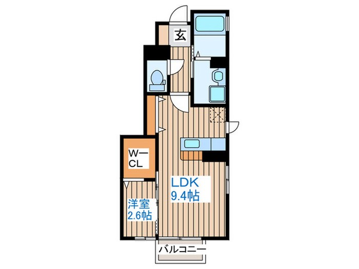 T-room Bの物件間取画像