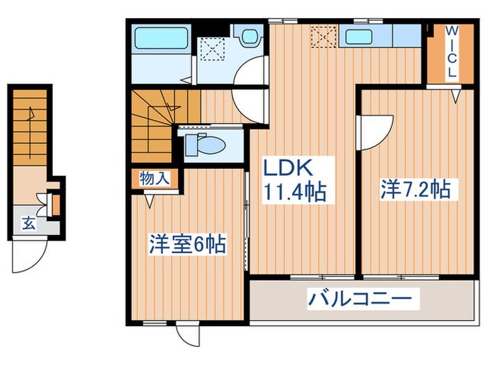 ブリッサの物件間取画像