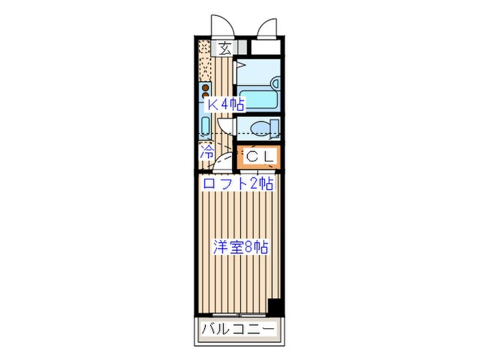 ｋ.ｃ.ヒルズの物件間取画像