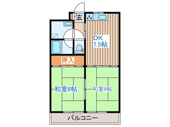 物件間取画像