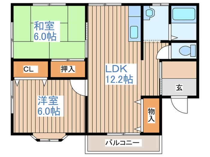 スターライト参番館の物件間取画像