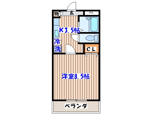 青葉パークヒルズの物件間取画像