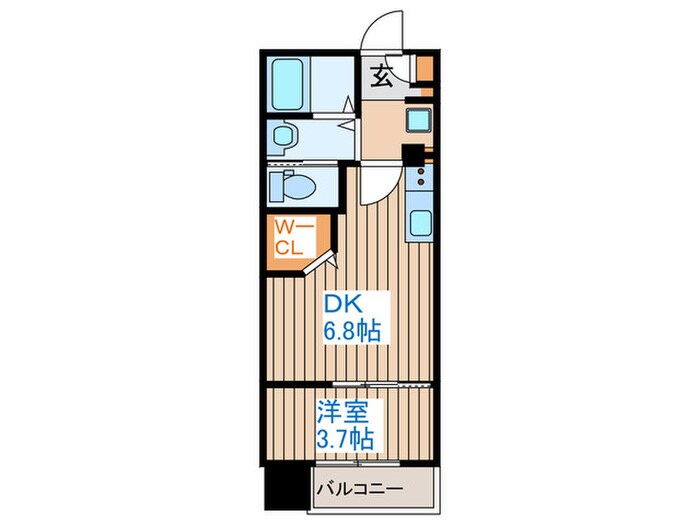物件間取画像