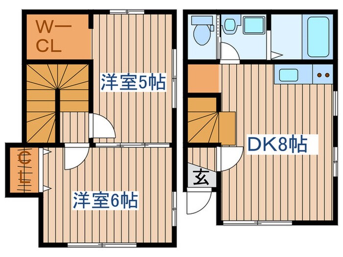キャットテネメントサスケの物件間取画像