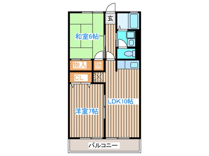 ルミコートＴの物件間取画像