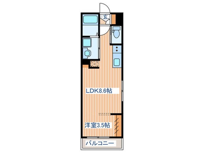 ボンボヤージュの物件間取画像