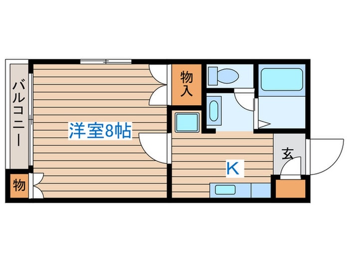 向山グリーンハウスの物件間取画像