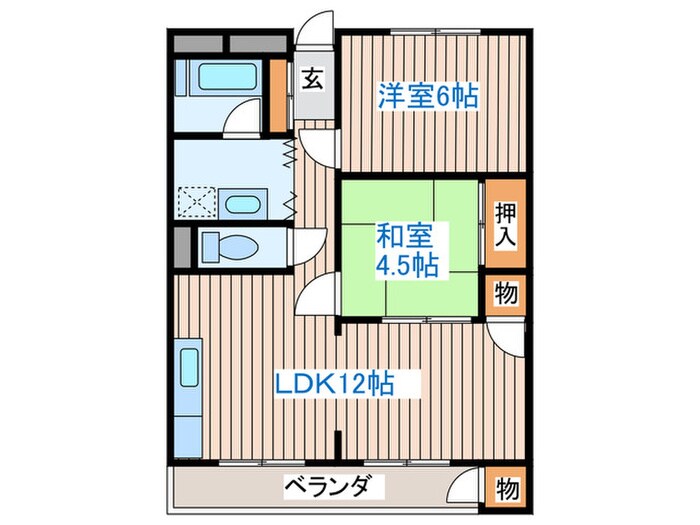 物件間取画像