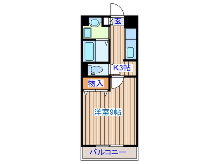 エスポワ－ル加美の物件間取画像