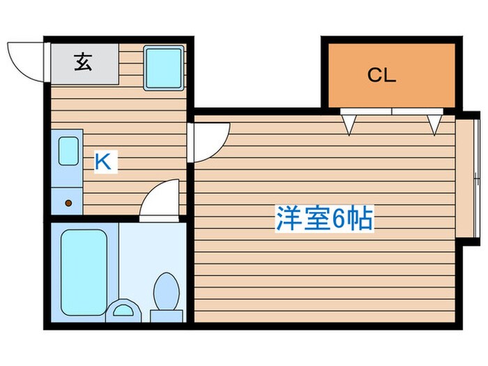 リバーサイド越路の物件間取画像