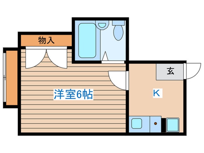 リバーサイド越路の物件間取画像