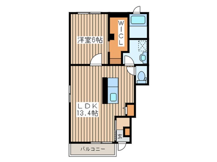 サーフサイドテラスの物件間取画像