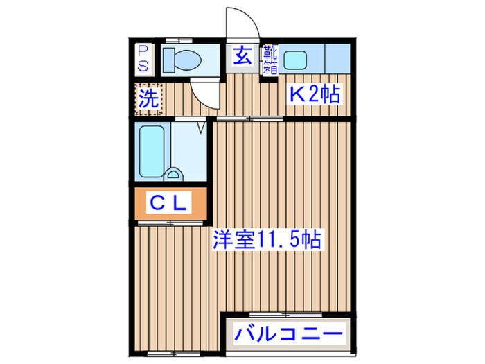 物件間取画像