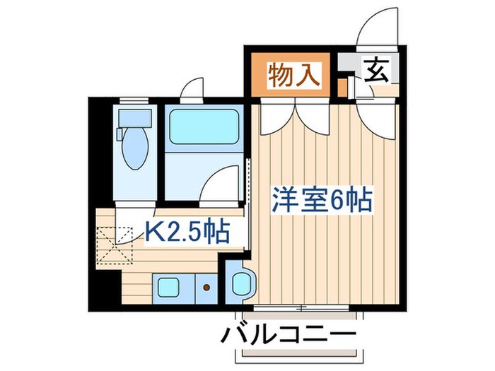 タウンMK　B棟の物件間取画像