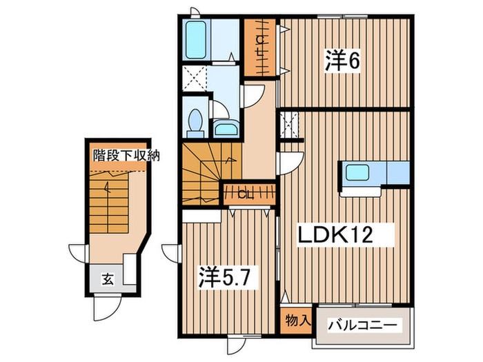 エトワール弐番館の物件間取画像