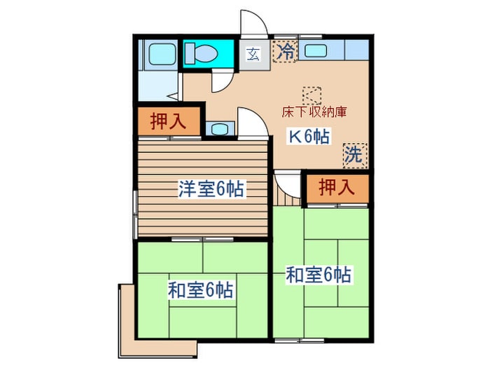 ファミールSSの物件間取画像