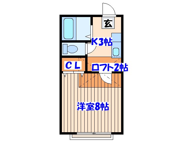 サンロード旭ヶ丘の物件間取画像