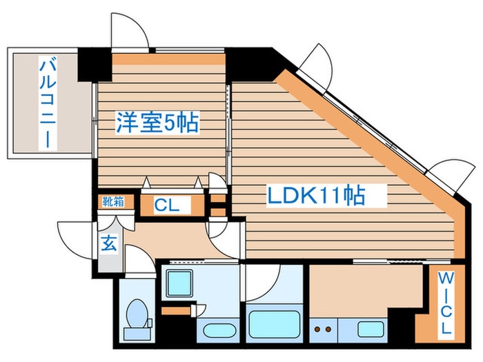 グランビュー青葉通の物件間取画像