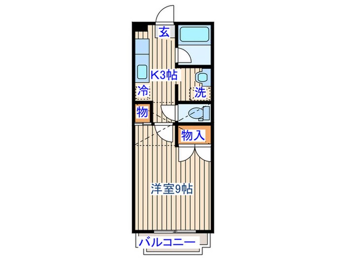 ＳＵＮＨＩＬＬＳ南光台の物件間取画像