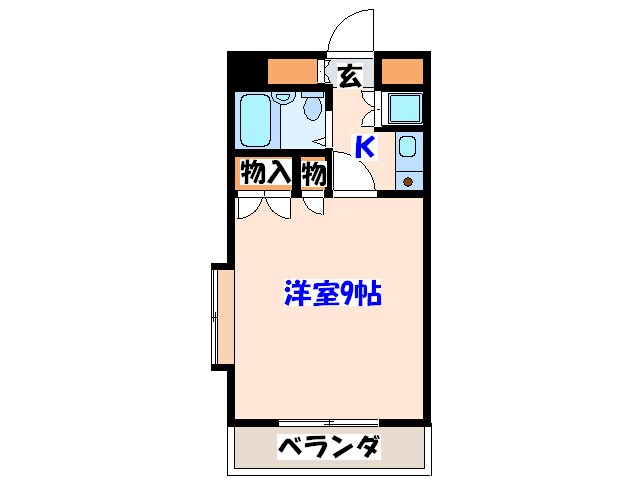 エスパシオ支倉の物件間取画像