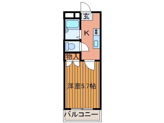 アーバンヒルズ柏木の物件間取画像